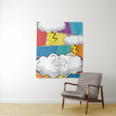 漫画ポップ・アートのアートロポップ・アートのゴアップショップテーブルランナー タペストリー (インサイチュ)