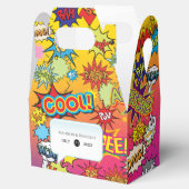 漫画ポップ・アートのアート💥🎨音声バブルレトログラフィティ フェイバーボックス (オープン)