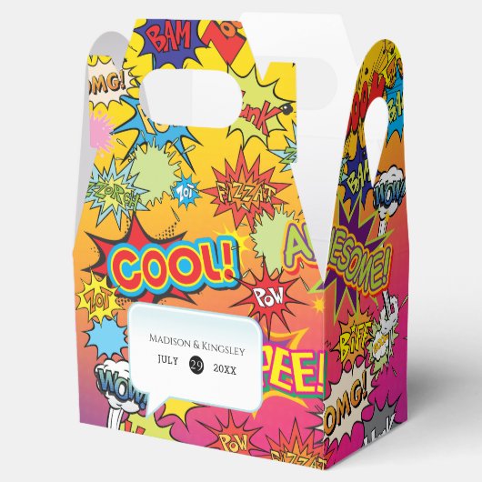 漫画ポップ・アートのアート💥🎨音声バブルレトログラフィティ フェイバーボックス (オープン)