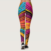 漫画ポップ・アートのスタイルアート爆発(9) レギンス (裏面)