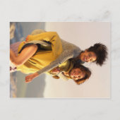 漫画ポップ・アートのブックアモダンートフォ結婚ト 案内ポストカード (裏面)