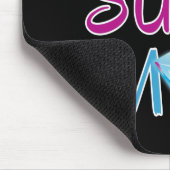 漫画ポップ・アートのブックアートスーパーヒーロー母の日 マウスパッド (コーナー)