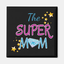 漫画ポップ・アートのブックアートスーパーヒーロー母の日 マグネット