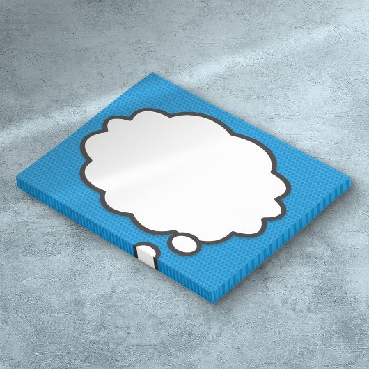 漫画ポップ・アートのブックア考えートバブル ポストイット