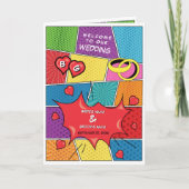 漫画ポップ・アートの本結婚技芸員の職掌 プログラム (正面)