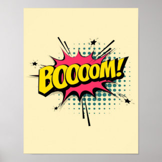 漫画ポップ・アートの芸術 ポスター