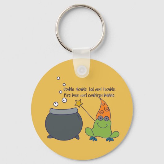 漫画マクベスハロウィーン キーホルダー (正面)