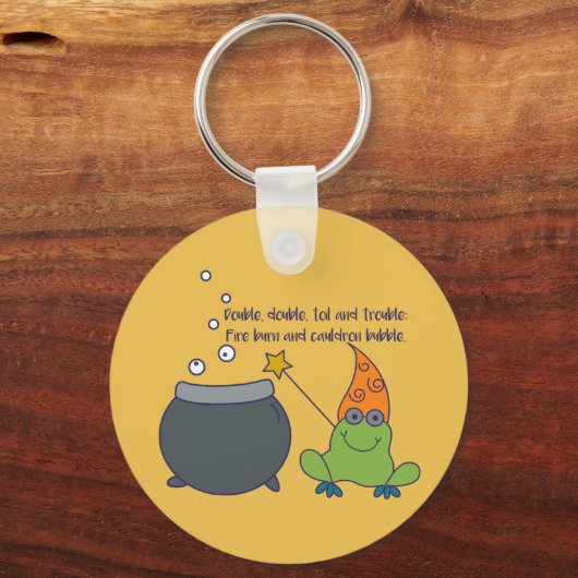 漫画マクベスハロウィーン キーホルダー (正面)