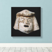 漫画マスク キャンバスプリント (インサイチュ (ウッドフロア))