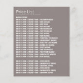 漫画マッサージ、マッサージセラピー、マッサージパーラー チラシ (裏面)