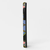 漫画マンダラグリーンブルーとオレンジ Case-Mate iPhoneケース (裏面/左)