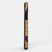 漫画マンダラフラワーイエローパープルとオレンジ Case-Mate iPhoneケース (裏面/右)