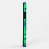 漫画マンダラフラワー緑と青 Case-Mate iPhoneケース (裏面/右)