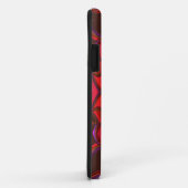 漫画マンダラフラワー赤ピンクと紫 Case-Mate iPhoneケース (裏面/右)