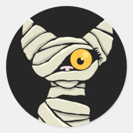 漫画ミイマキャットハロウィーンノベルティ ラウンドシール