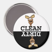 漫画ムース食洗機磁石 マグネット (正面/裏面)