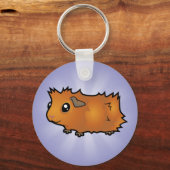 漫画モルモット キーホルダー (正面)