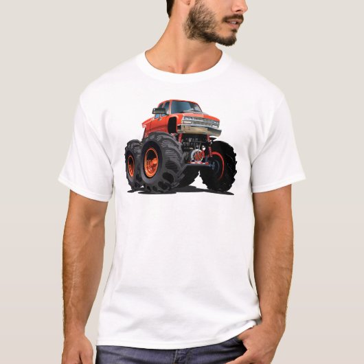 漫画モンスタートラック Tシャツ (正面)