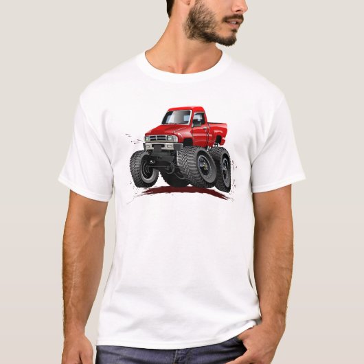 漫画モンスタートラック Tシャツ (正面)