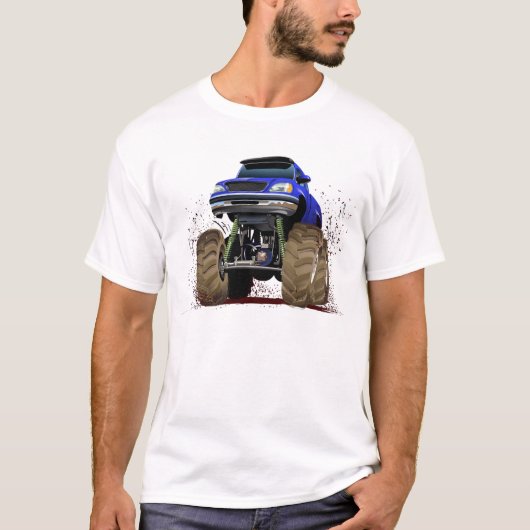 漫画モンスタートラック Tシャツ (正面)