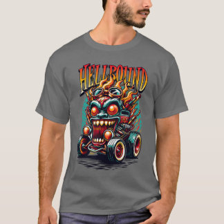 漫画モンスターヴォーロックスケルトンパンクサイコビリー Tシャツ