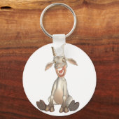 漫画ヤギ キーホルダー (正面)