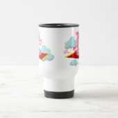 漫画ユニコーンの魔法カーペットライドコミューターマグ トラベルマグ (中央)