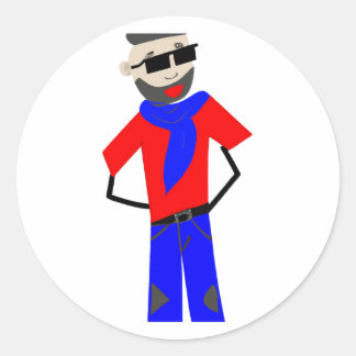 漫画ユニークのキャラクター ラウンドシール