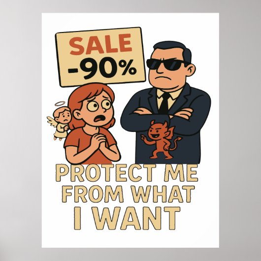 漫画ユーモアのあるスタイル ポスター (正面)