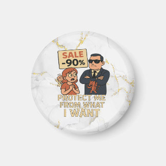 漫画ユーモアのあるスタイル マグネット