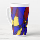 漫画ラブ カフェラテマグ (左アングル)