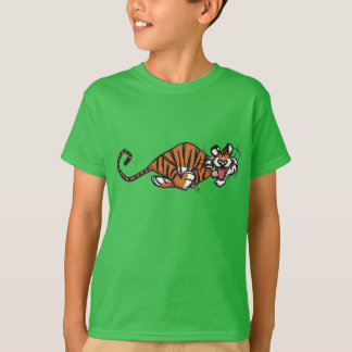 漫画ランニングの虎の子Tシャツ Tシャツ