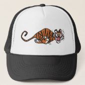 漫画ランニングの虎の帽子 キャップ (正面)