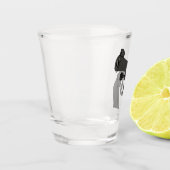 漫画リボルバー ショットグラス (左)