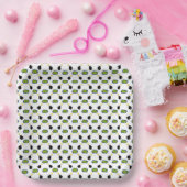 漫画レトロブームバンボムおもしろいカラフルおもしろい ペーパープレート (パーティー)