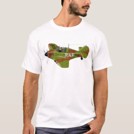 漫画レトロ戦闘機飛行機 Tシャツ