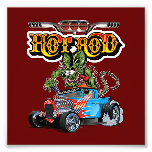 漫画レトロ改造 フォトプリント            (正面)