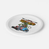 漫画レトロ改造 ペーパープレート (アングル)