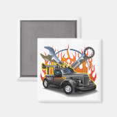 漫画レトロ改造 マグネット (正面/裏面)