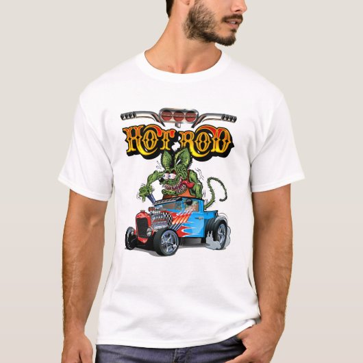 漫画レトロ改造 Tシャツ (正面)