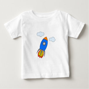 漫画ロケット ベビーTシャツ