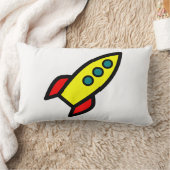 漫画ロケット ランバークッション (ブランケット)