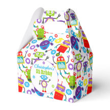 漫画ロボットテーマ誕生日パーティー