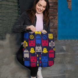 漫画ロボット トートバッグ