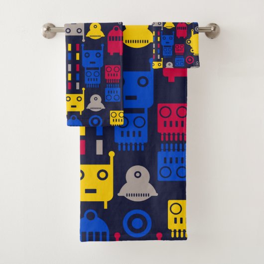 漫画ロボット バスタオルセット (インサイチュ)