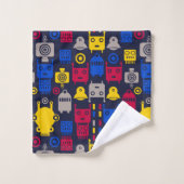 漫画ロボット バスタオルセット (ウォッシュタオル)