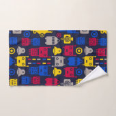 漫画ロボット バスタオルセット (ハンドタオル)