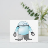 漫画ロボット ポストカード (スタンド正面)