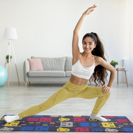 漫画ロボット ヨガマット