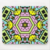 漫画万華鏡のように千変万化するパターン01 マウスパッド (正面)